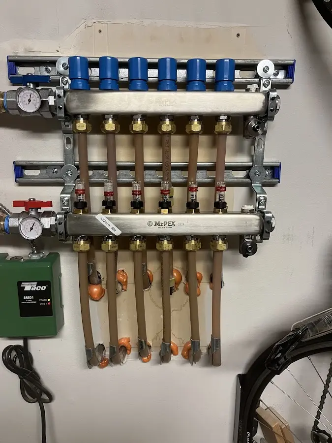 Plumber performing Leak Detection at a residential property in Florence-Graham